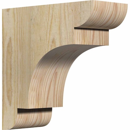Ekena Millwork New Brighton Rough Sawn Corbel, Douglas Fir, 4"W x 10"D x 10"H COR04X10X10NEB00RDF